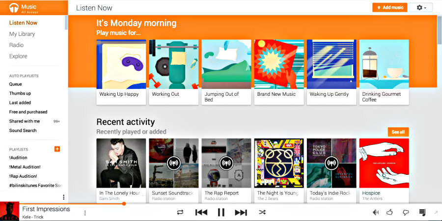 Google Play Music: Free Music For Everything You Do 