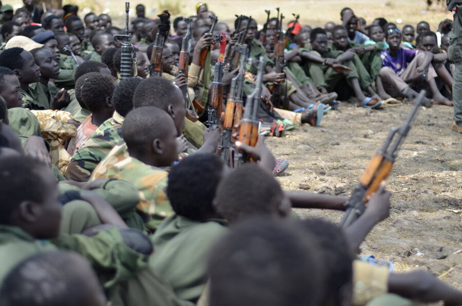 child soldiers in war