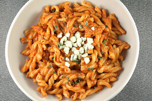 Tomato Gorgonzola Butter Pasta Sauce - CSMonitor.com