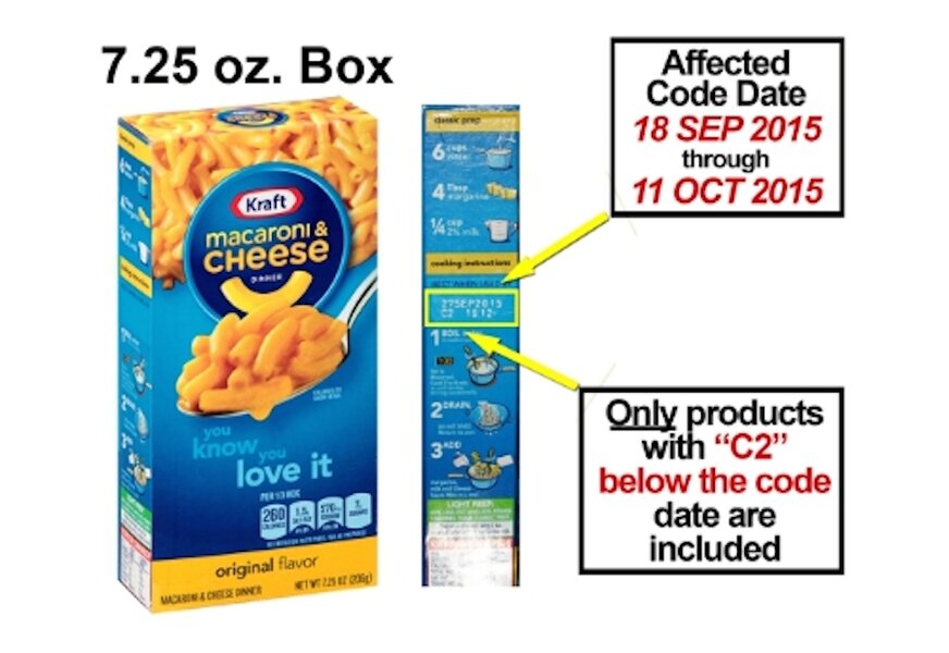 Kraft Recalls 242k Cases Of Mac Cheese For Metal Pieces Are You Affected Csmonitor Com