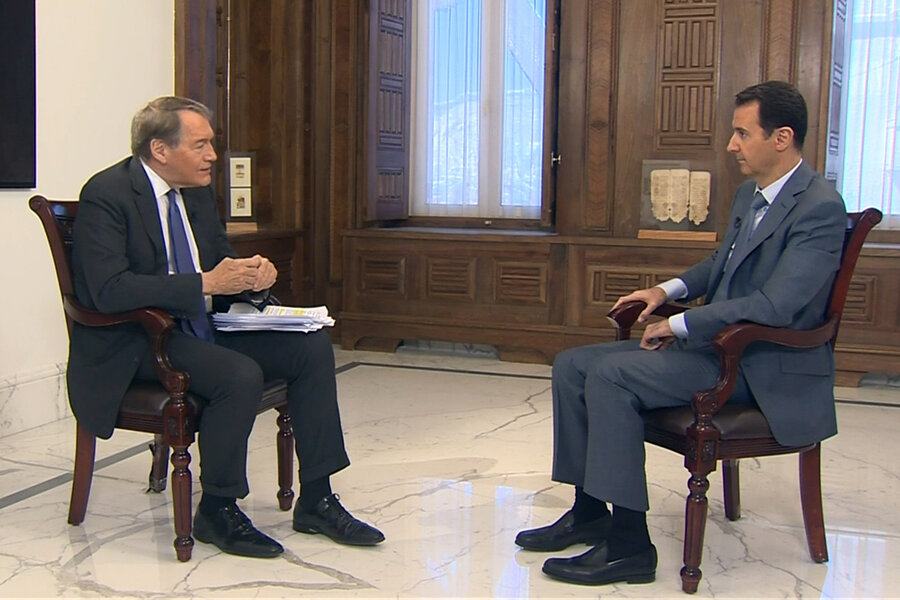Syria's Assad: Islamic State has strengthened despite airstrikes ...