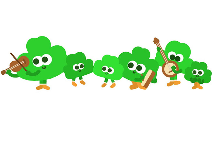 Google's St. Patrick's Day Doodle deserves a good slagging 