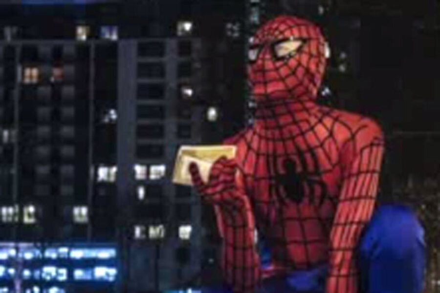 'Spiderman' swings into action to help the homeless in Birmingham ...