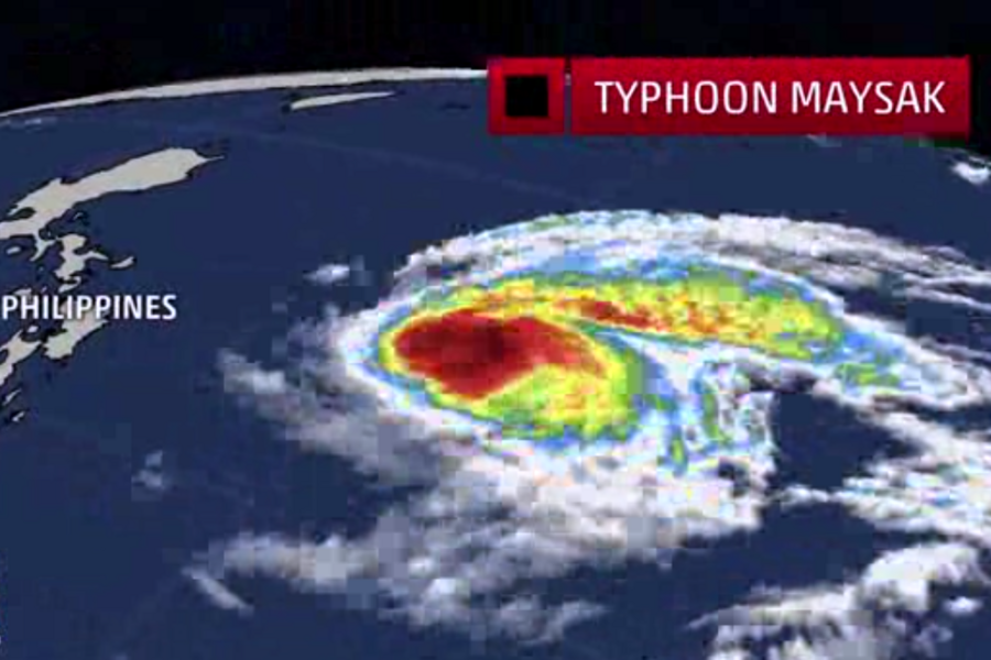 Tens of thousands evacuated from ex-typhoon's path into the Phillipines ...