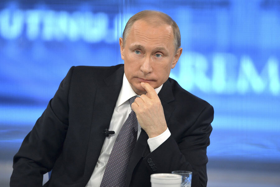Putin upbeat on Russian recovery, but doth he protest too much ...