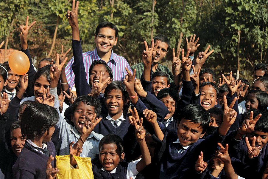 Shadab Hassan turned down a corporate career to start a village school