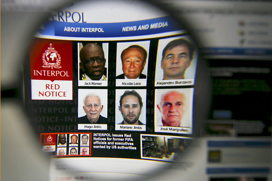 Interpol Liste