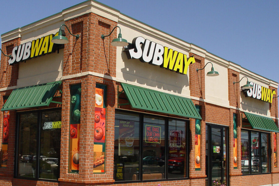 Subway will drop artificial ingredients by 2017 - CSMonitor.com