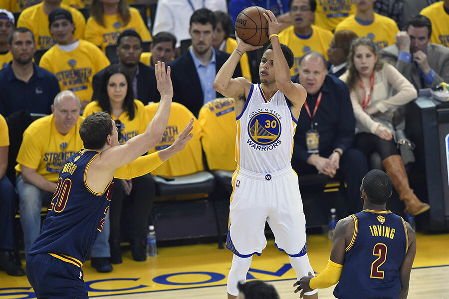 NBA finals 2015: Warriors ignite in overtime to down Cavaliers, NBA finals