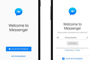 facebook messenger login without app