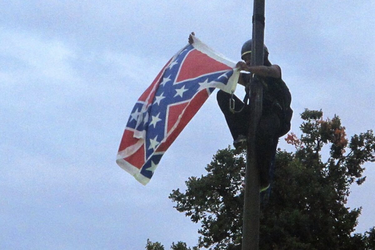 confederate flag fishing pole - Rebel Flag Activist on Confederate flag: 'All
