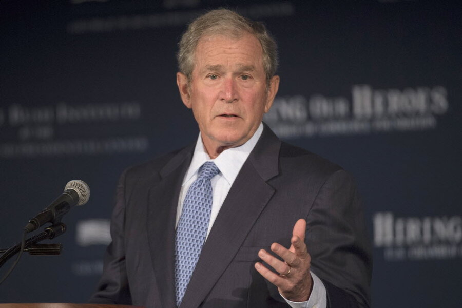 George W Bush Charges Vets Group 100 000 For Speech Too Much