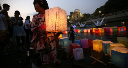 Hiroshima's 70th: As Japan remembers nuclear bomb, rising tensions in region