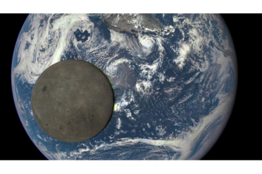 NASA spacecraft snaps spectacular images of moon transiting Earth