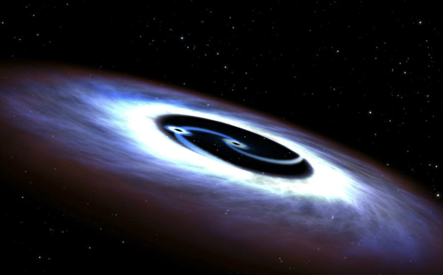 magnetic field nasa quasar