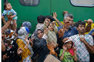 Chaos In Hungary As Refugees Are Determined To Register Elsewhere ...