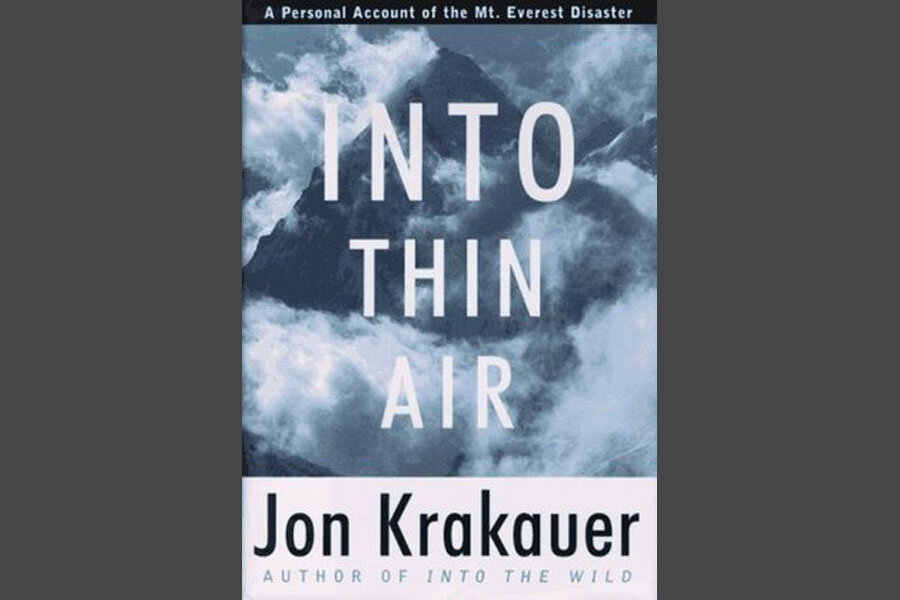 Krakauer’s book is definitely a contender for the greatest disaster narrati...