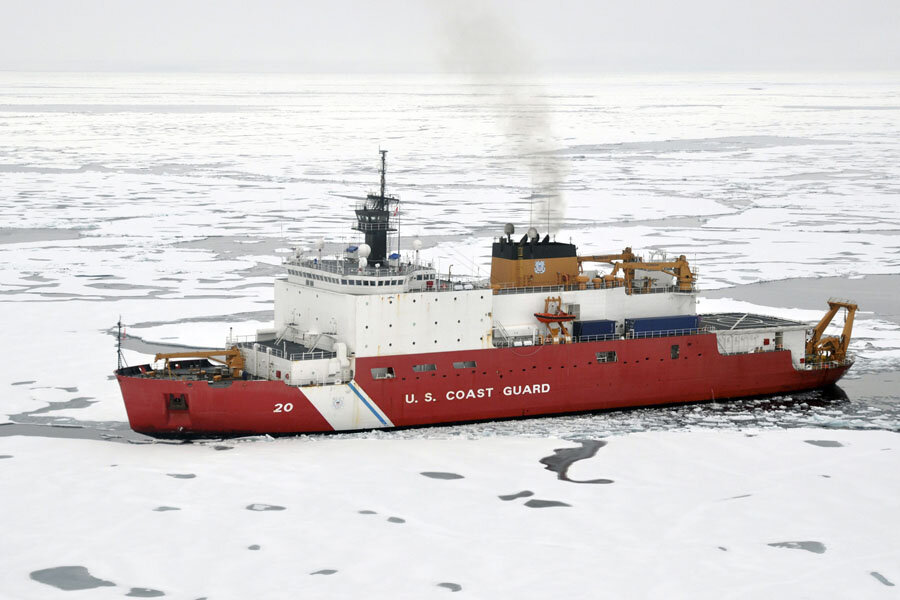 Ice breaker: US Coast Guard sends first solo ship to North Pole