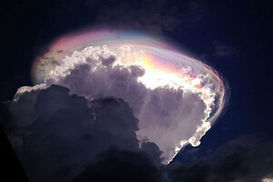 Weird Costa Rica cloud formation Mystery explained. CSMonitor