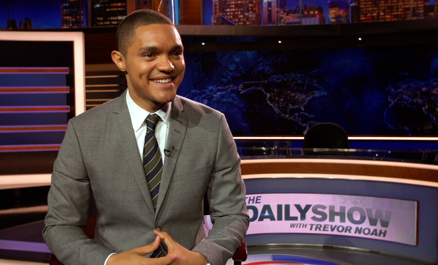 In 'Daily Show' start, Trevor Noah lands on his feet – to South African ...