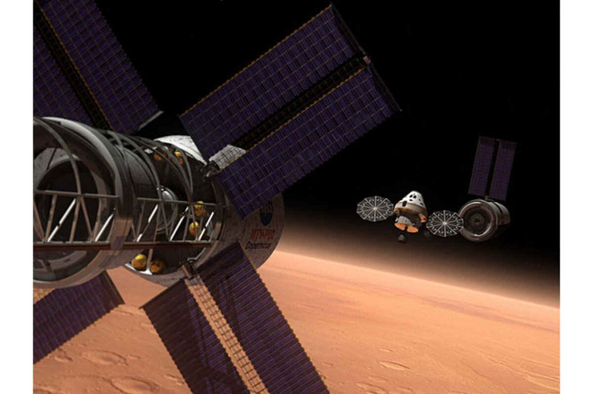 What is NASA's plan for landing humans on Mars? - CSMonitor.com, image size:1200x799