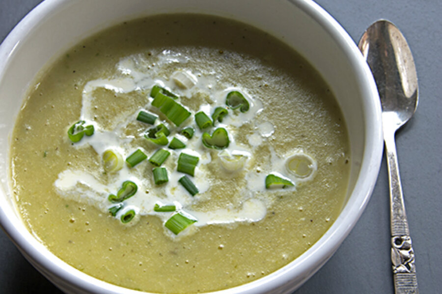 cabbage potato leek soup