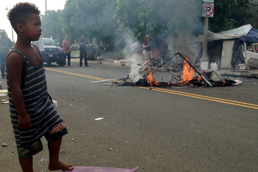 Hawaii Declares State Of Emergency For The Homeless Csmonitor Com