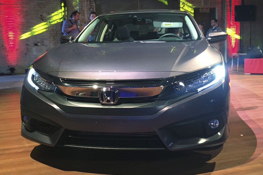 2016 Honda Civic Revealed: 35 Combined Mpg Starting At $19,475 