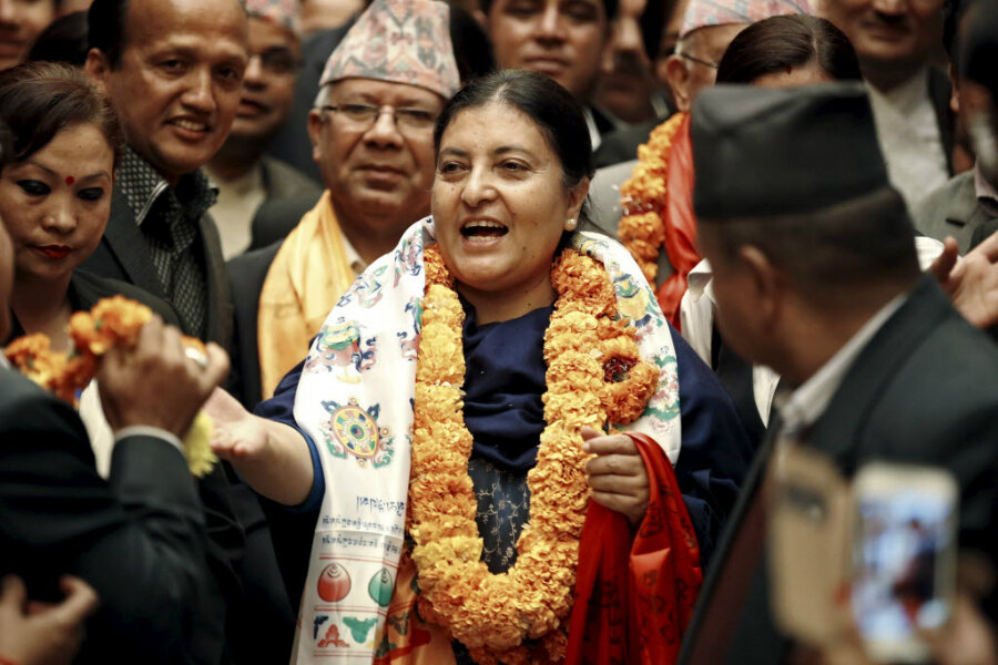 Nepal elects first female president, but gender equity remains elusive ...
