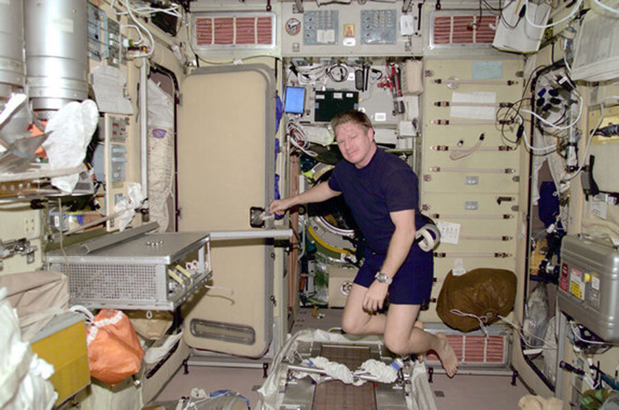 international space station interior map