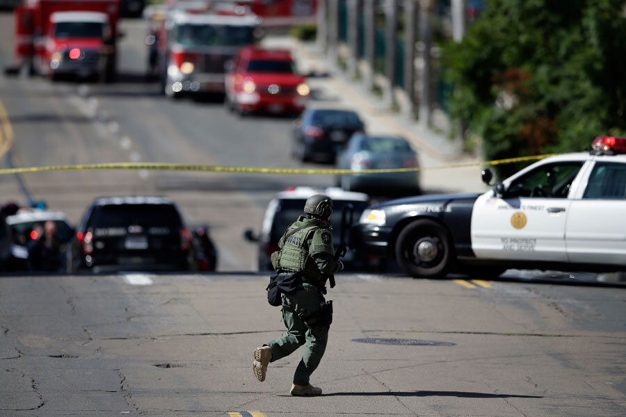 San Diego standoff: Police coax active shooter into peaceful surrender