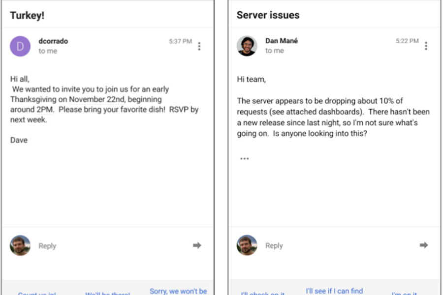 Too many emails? No problem. Google's Smart Reply will answer for you ...