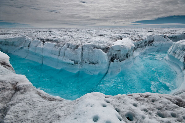 Glacier melt