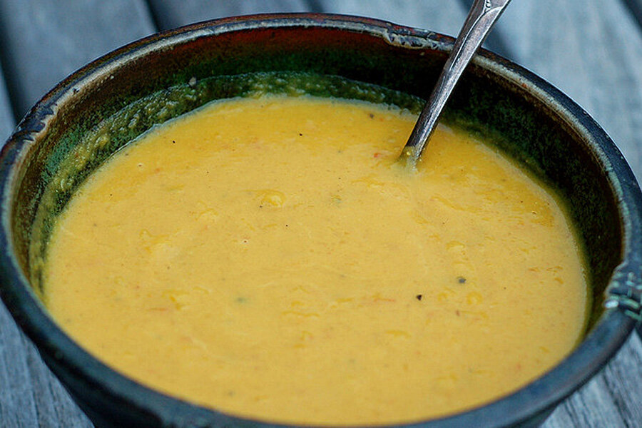 Thanksgiving starter: curried butternut squash soup - CSMonitor.com