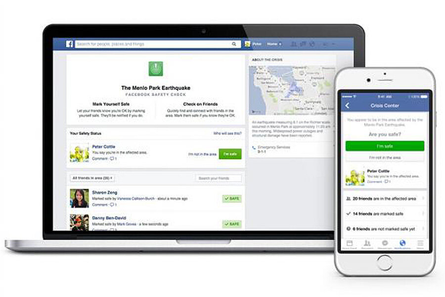 Why Facebook activated Safety Check for Nigeria bombings - CSMonitor.com