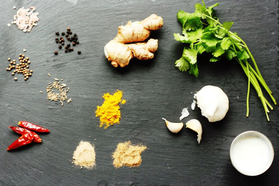 Indian spiced buttermilk chicken