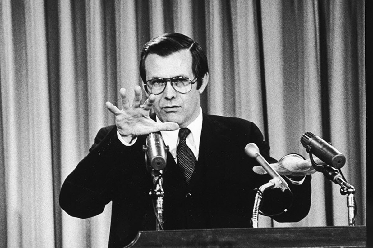 Churchill Solitaire: Why Donald Rumsfeld made an iPhone app - CSMonitor.com