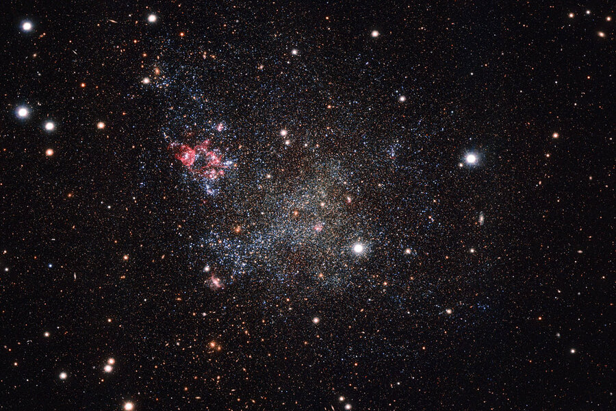 Why scientists are calling this dwarf galaxy a 'clean freak'