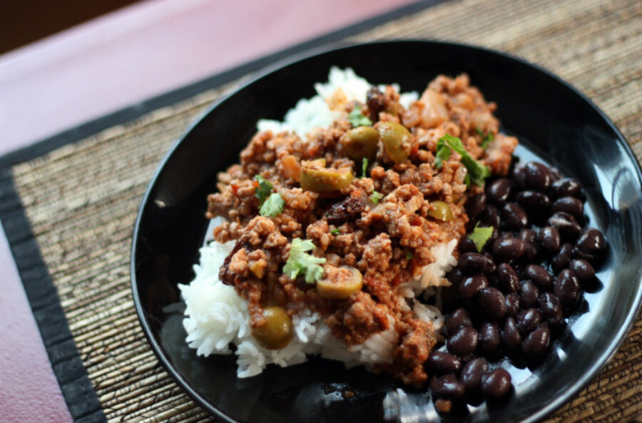 One dish meal: Cuban picadillo - CSMonitor.com