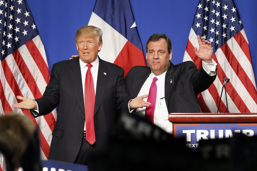 Chris Christie endorses Donald Trump as GOP presidential nominee