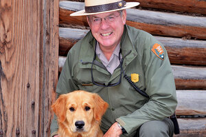 park ranger flat hat