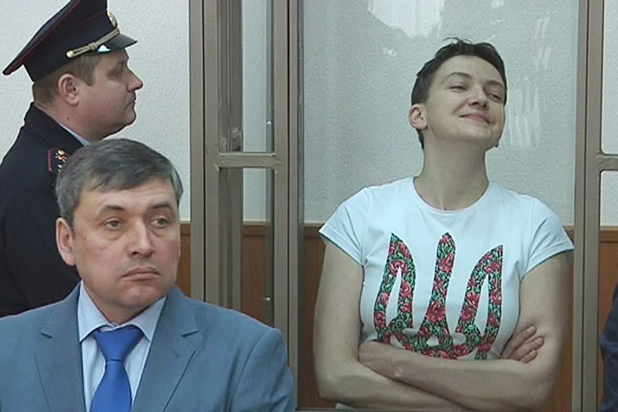 Ukraine's 'Joan of Arc' pilot sentenced to 22 years in Russian prison ...