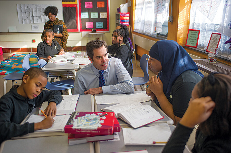 Hamels and wife make a big difference at Philly elementary school