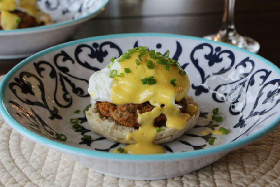 Crab cake eggs benedict - CSMonitor.com