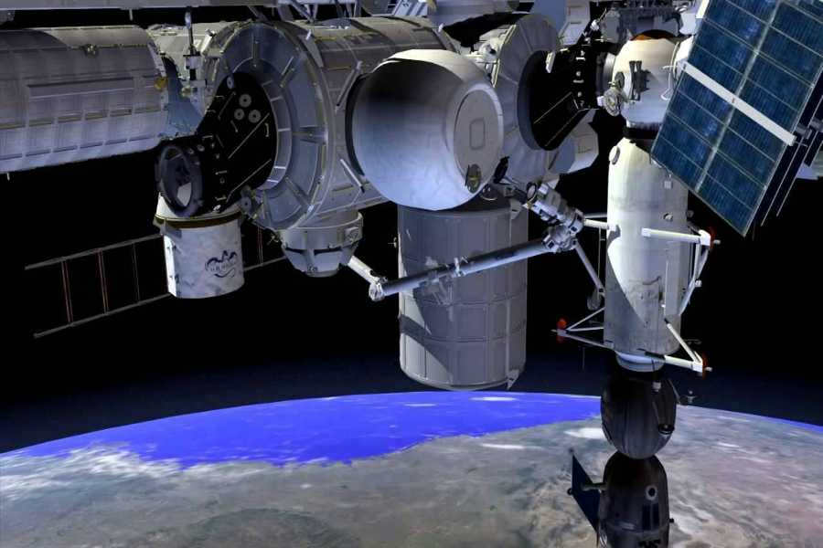 international space station escape pod