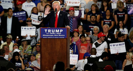 Trump's New Mexico stop highlights GOP opposition