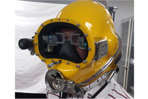 full head diving helmet