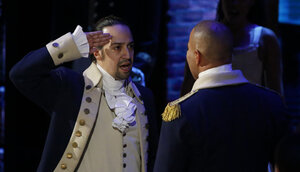 Is hamilton about discount the american revolution