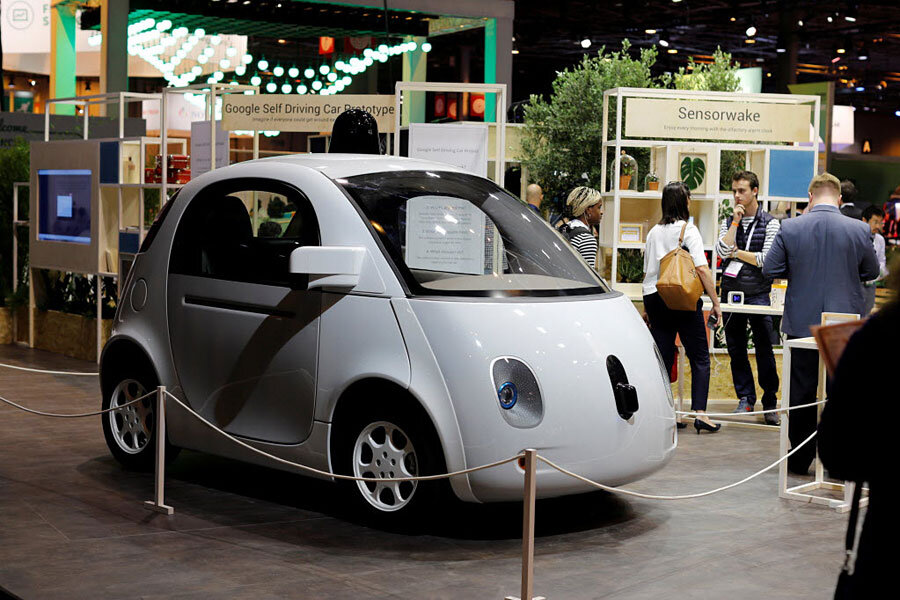 Google Waymo car