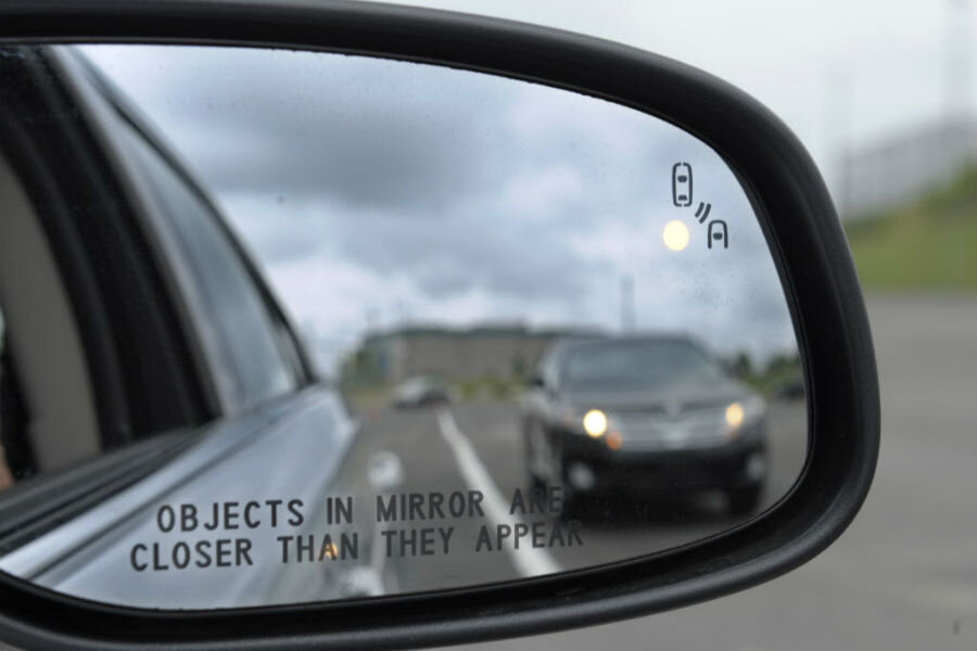 Rear View And Side Mirrors, Mirror Used In Car Side